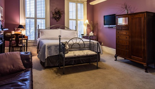 Luxury Suite, 1 King Bed, Fireplace