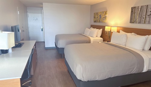 Room, 2 Double Beds, Non Smoking (Efficiency)