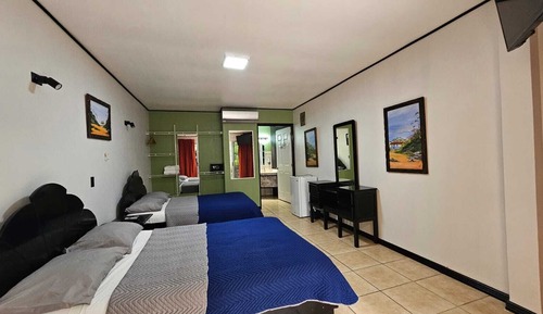 Standard Room, 2 Double Beds, Pool View