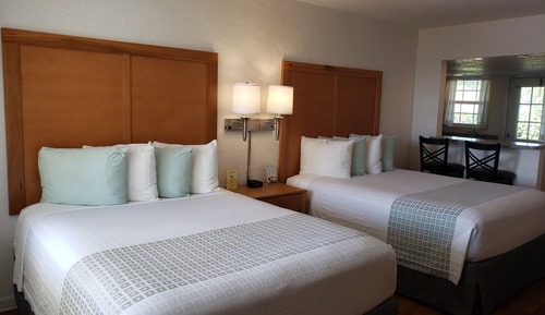 Premium Kitchen with 2 Queen beds and Balcony