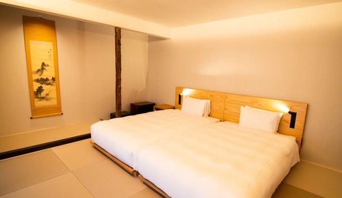 SHIPPO: "Machiya" Two-Storey Tatami Bedroom Suite with Wood Deck, Courtyard, 67sqm, Non-Smoking