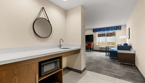 Studio, 1 King Bed, Accessible (Mobility & Hearing, Roll-In Shower)