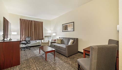 Suite, 1 King Bed with Sofa bed, Non Smoking