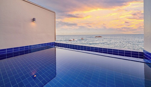 Superior Double Room, 2 Double Beds, Non Smoking, Sea View