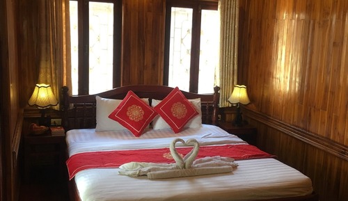 Deluxe Quadruple Room, 2 Double Beds, Mountain View