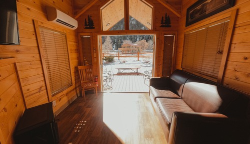 Deluxe Riverfront Cabin