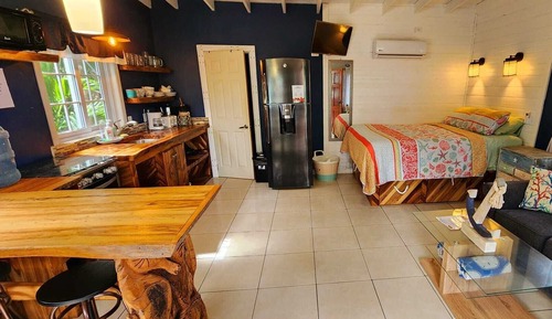 Premium Studio, 1 Queen Bed, Kitchen, Pool View