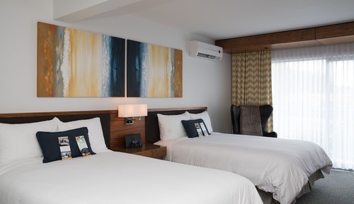 Standard Double Room, 2 Double Beds, Balcony, Ocean View