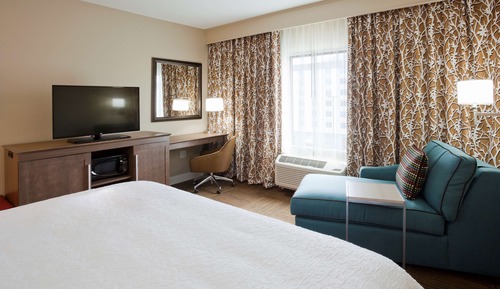 Room, 1 King Bed, Non Smoking, Refrigerator & Microwave