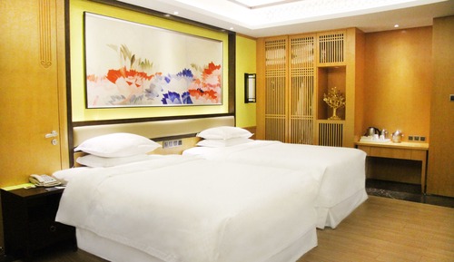 Room, 2 Double Beds, View