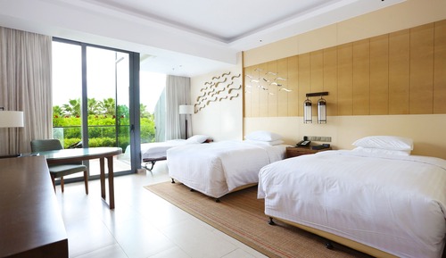 Room, 2 Double Beds, Tower