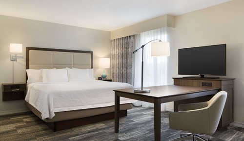 Suite, 1 King Bed, Accessible, Non Smoking (Roll In Shower)