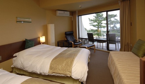 Large Terrace Twin Room (Non-Smoking)