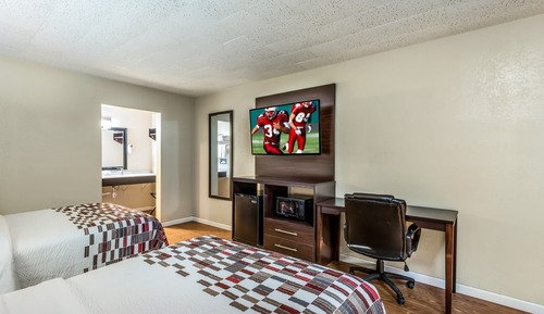 Deluxe Room, 2 Double Beds, Non Smoking