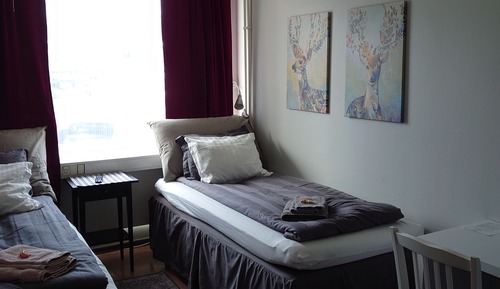 Twin Room, Shared Bathroom
