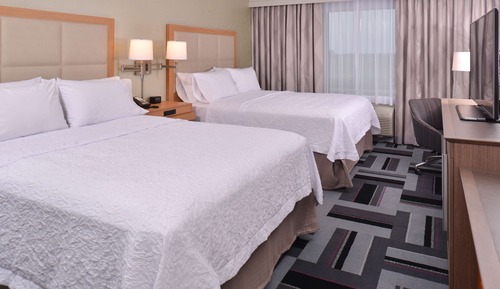 Room, 2 Queen Beds, Non Smoking, Refrigerator & Microwave