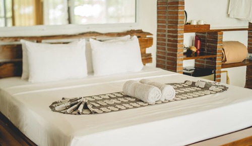 Deluxe Bungalow, 1 Queen Bed, Non Smoking, Sea View