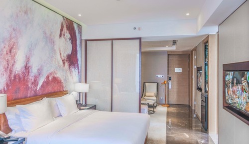 Junior Suite, 1 King Bed (Additional Living Area)