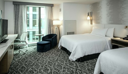 Room, 2 Queen Beds, Accessible, Non Smoking (mob/hearing acc w/ roll-in shower)