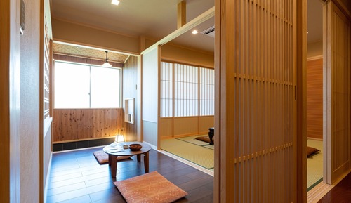 Guest room with a new half-open-air bath [Akadake] - non-smoking room