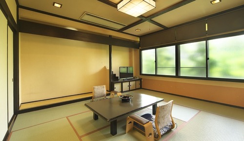 Japanese-Style Room with Open-Air Bath