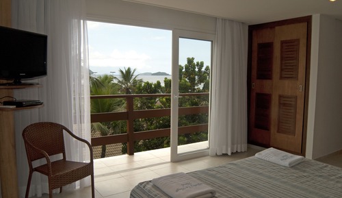 Club Room, Patio, Partial Sea View