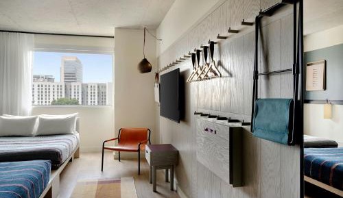 Standard Queen Room with Two Queen Beds and City View