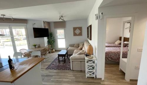 Two-Bedroom Apartment with Balcony and Terrace