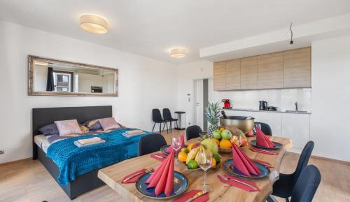 Three-Bedroom Premium Apartment with Balcony