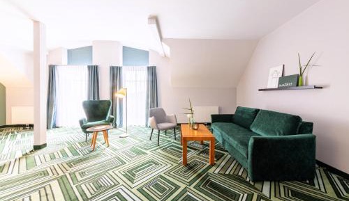 Deluxe Twin Room with Sofa Bed and Balcony