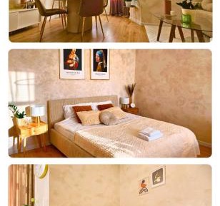 Deluxe One-Bedroom Apartment with City View