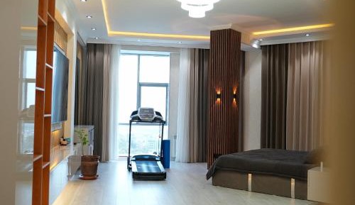 One-Bedroom Apartment with City View