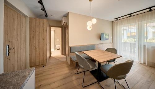 One-Bedroom Apartment with Balcony and Mountain View  