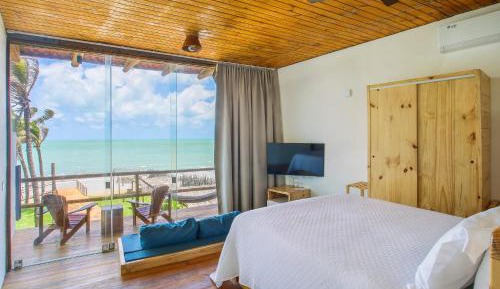 Deluxe Double Room with Balcony and Sea View