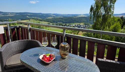 One-Bedroom Apartment with Balcony and Mountain View  