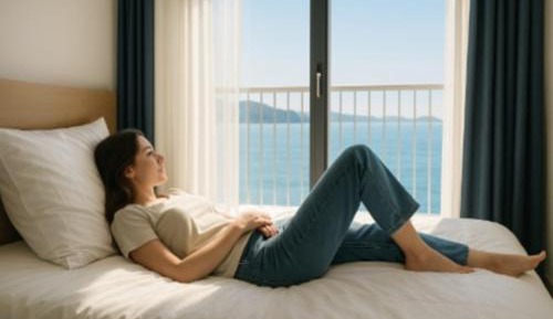 Double Room with Balcony and Sea View