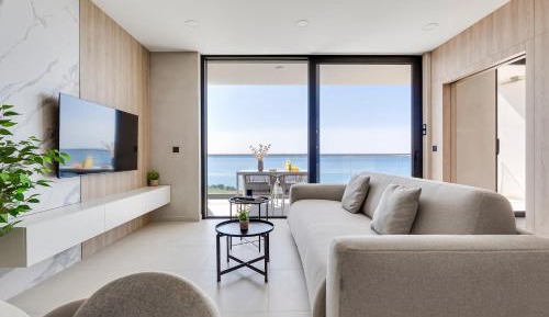 One-Bedroom Apartment with Balcony and Sea View