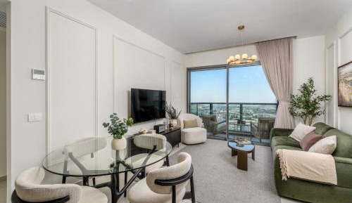 One-Bedroom Apartment with Balcony and City View