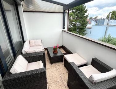 Studio with Balcony