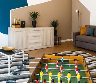 Three-Bedroom Apartment with Balcony