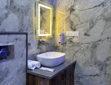 Family Room with Mountain View