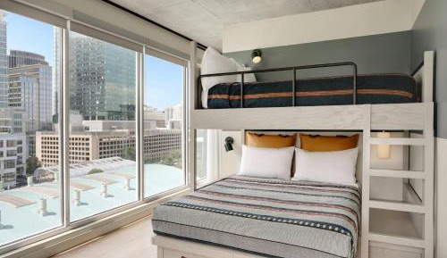 Queen Room with Two Queen Beds and City View