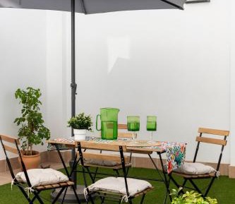 Two-Bedroom Apartment with Terrace