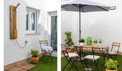 One-Bedroom Apartment with Terrace