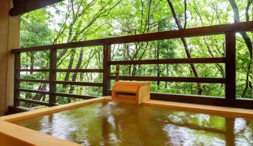 Japanese-Western Style Room 35 square yards with Hot Spring Open-Air Bath - Non-Smoking