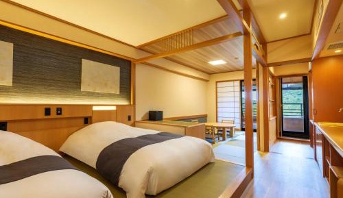 Japanese-Western Style Room 35 square yards with Open-Air Bath - Non-Smoking