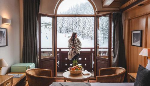 Prestige Double Room with Ski slope view