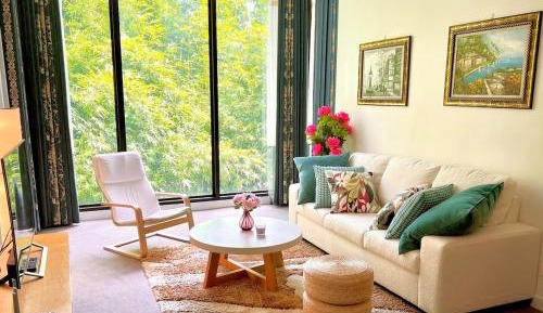 Three-Bedroom Premium Apartment with Balcony