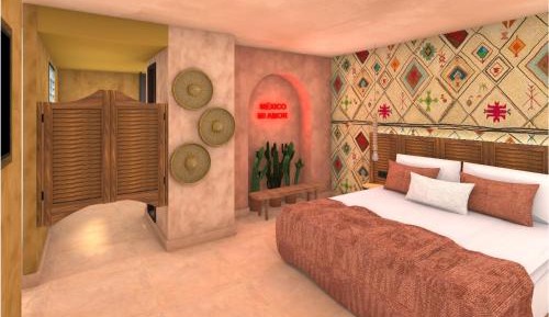 Mexico Suite with Private Sauna