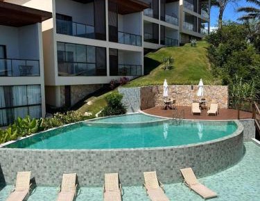 One-Bedroom Apartment with Balcony and Sea View